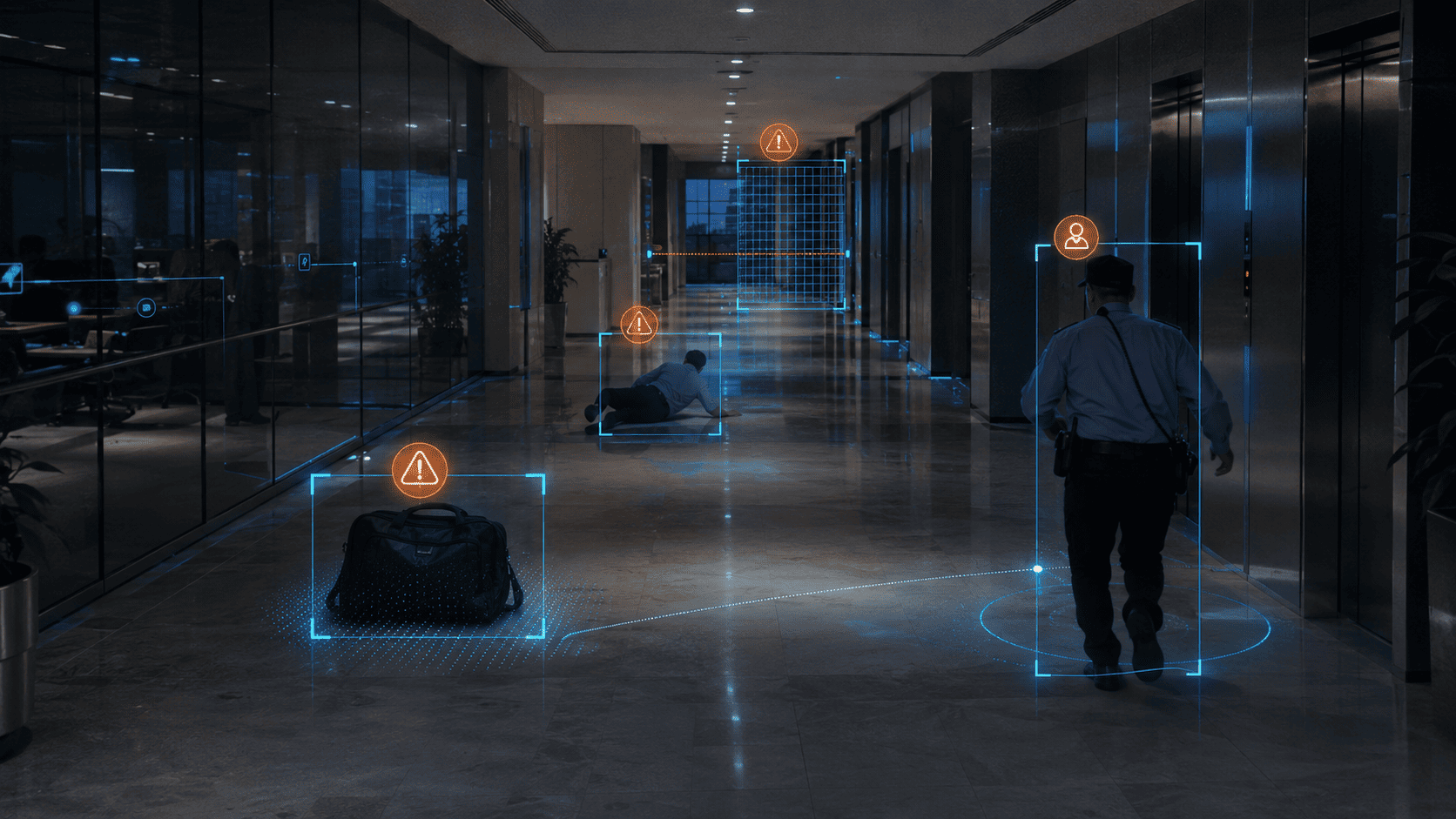 Safety and incidents in a business center