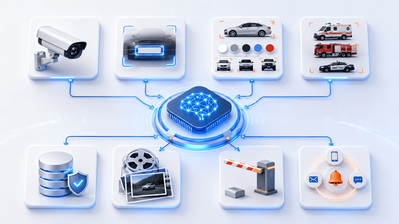 Smart vehicle access module diagram